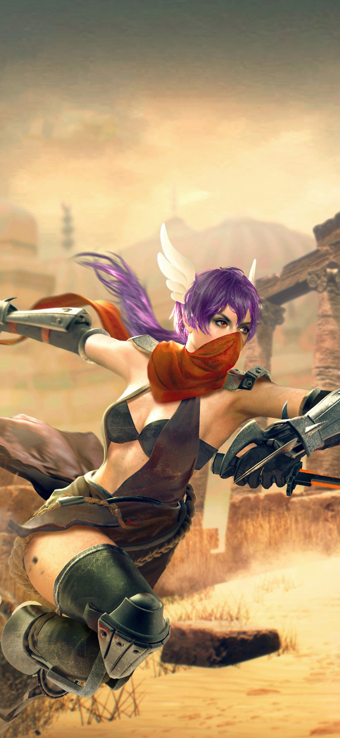 Garena Fire Game iPhone Xs X HD 4k Wallpaper