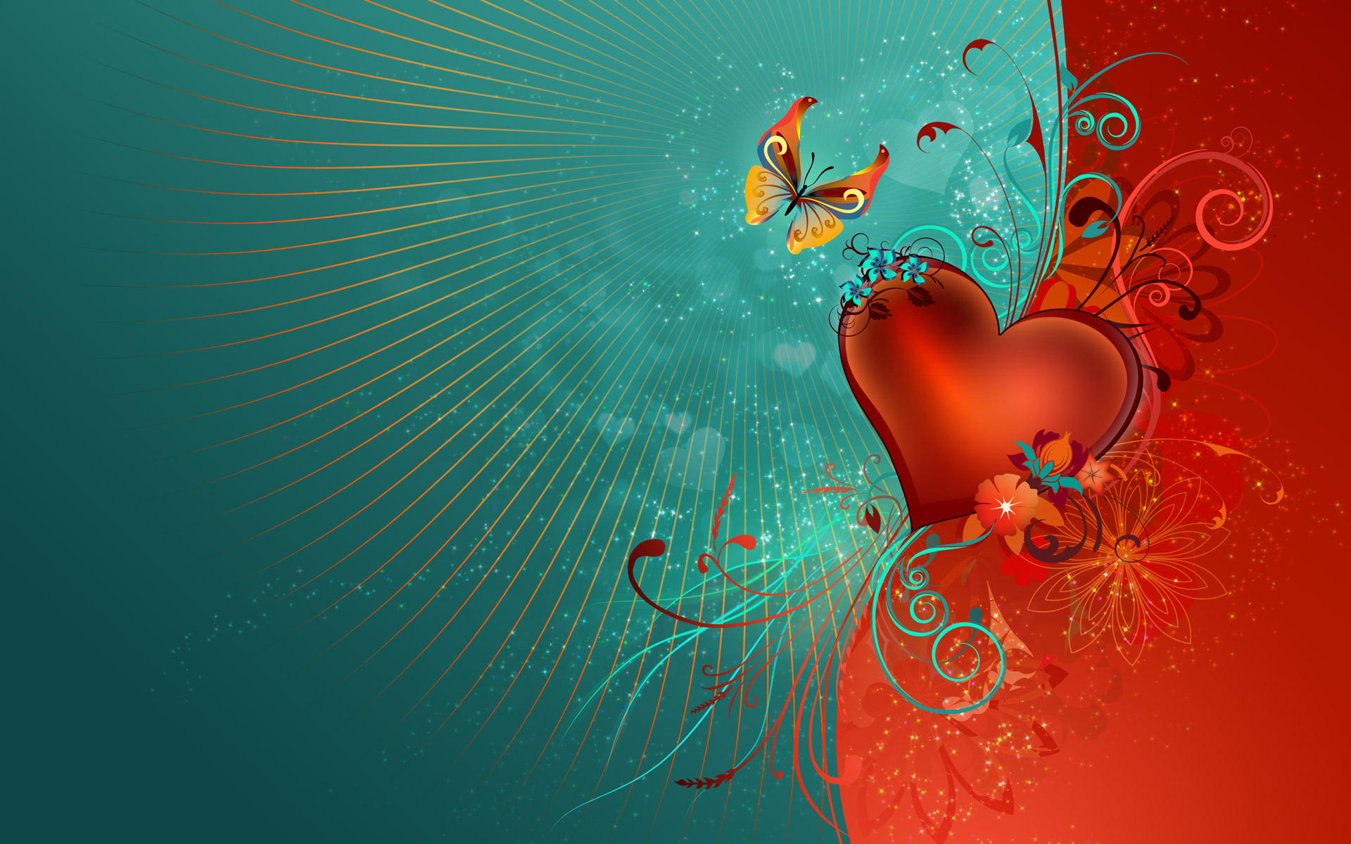 Heart Art Web Background Valentines Fonts Anna Background Wallpaper