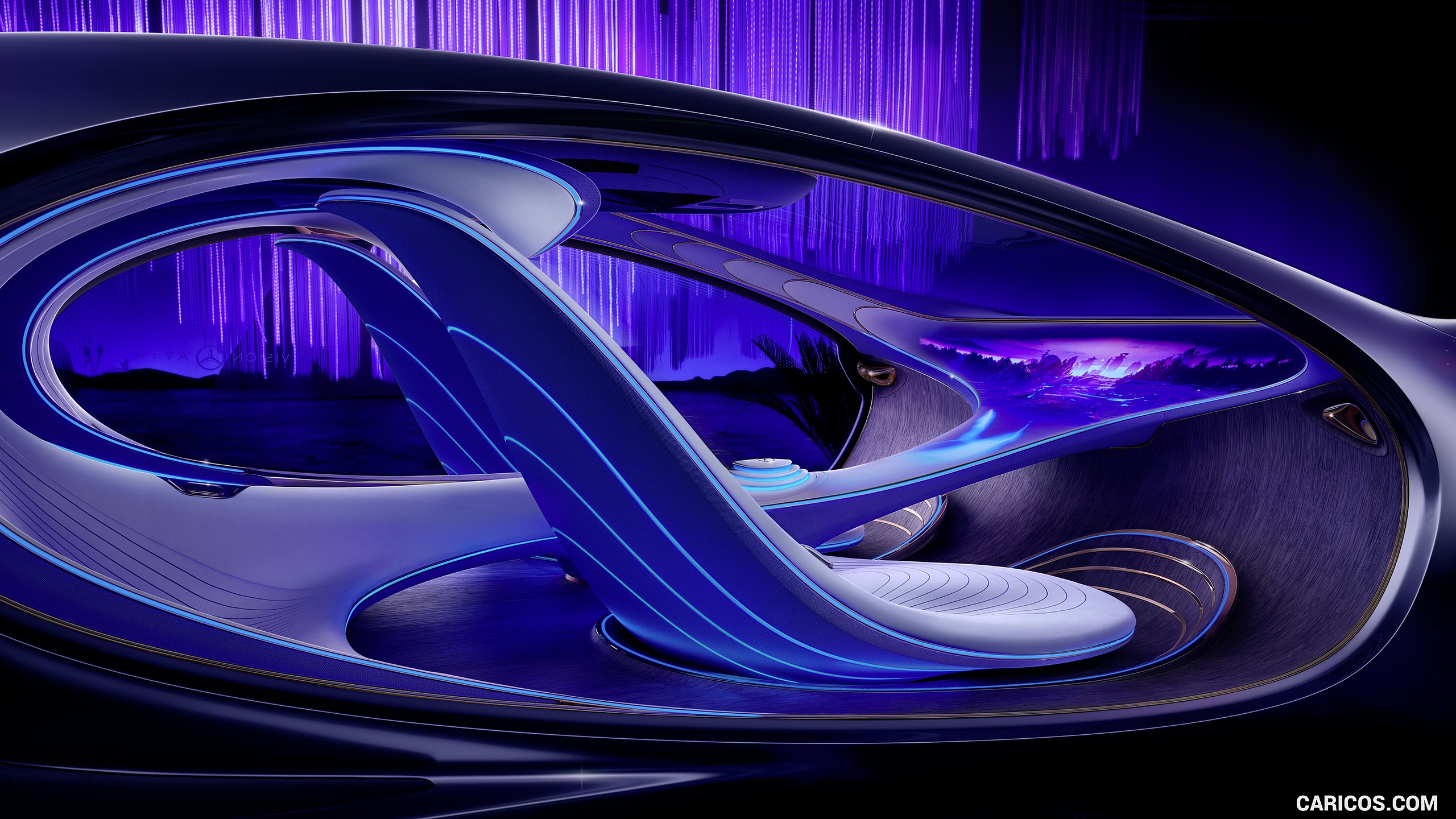 Mercedes Benz Vision Avtr Concept Interior HD Wallpaper