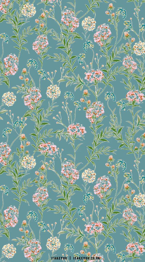 Cute Spring Wallpaper Ideas Wild Flower Pattern I Take You