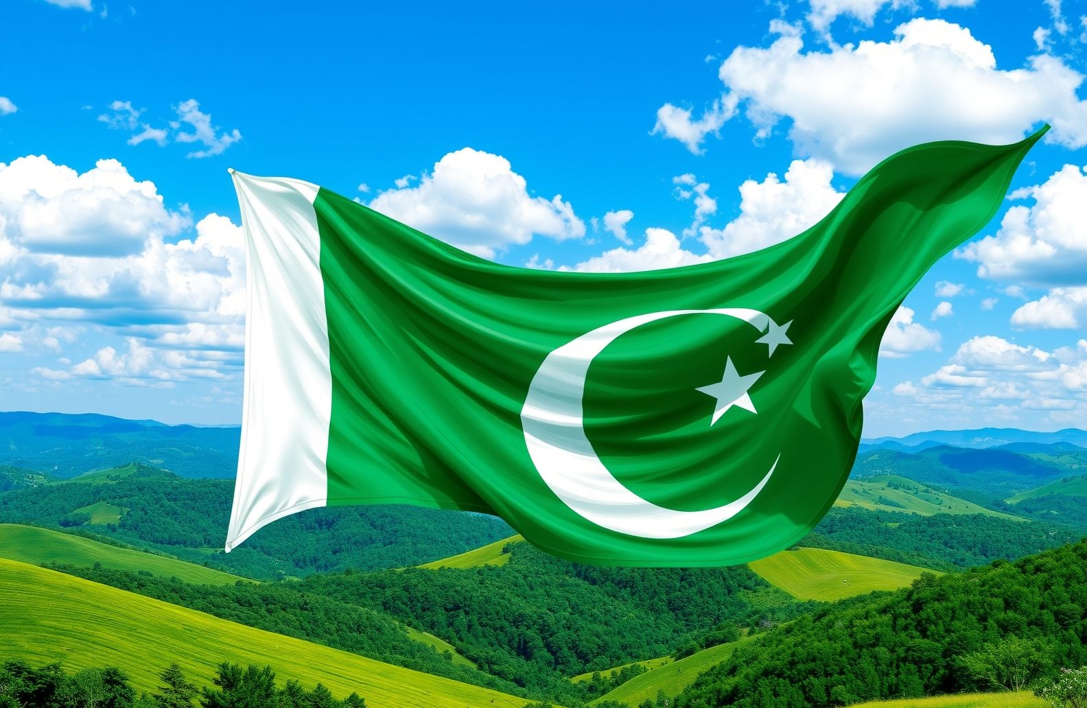 Pakistani Flag Wallpaper
