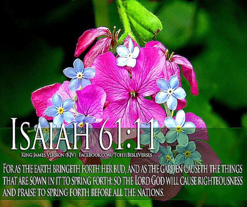 Bible Verses Spring Wallpaper With