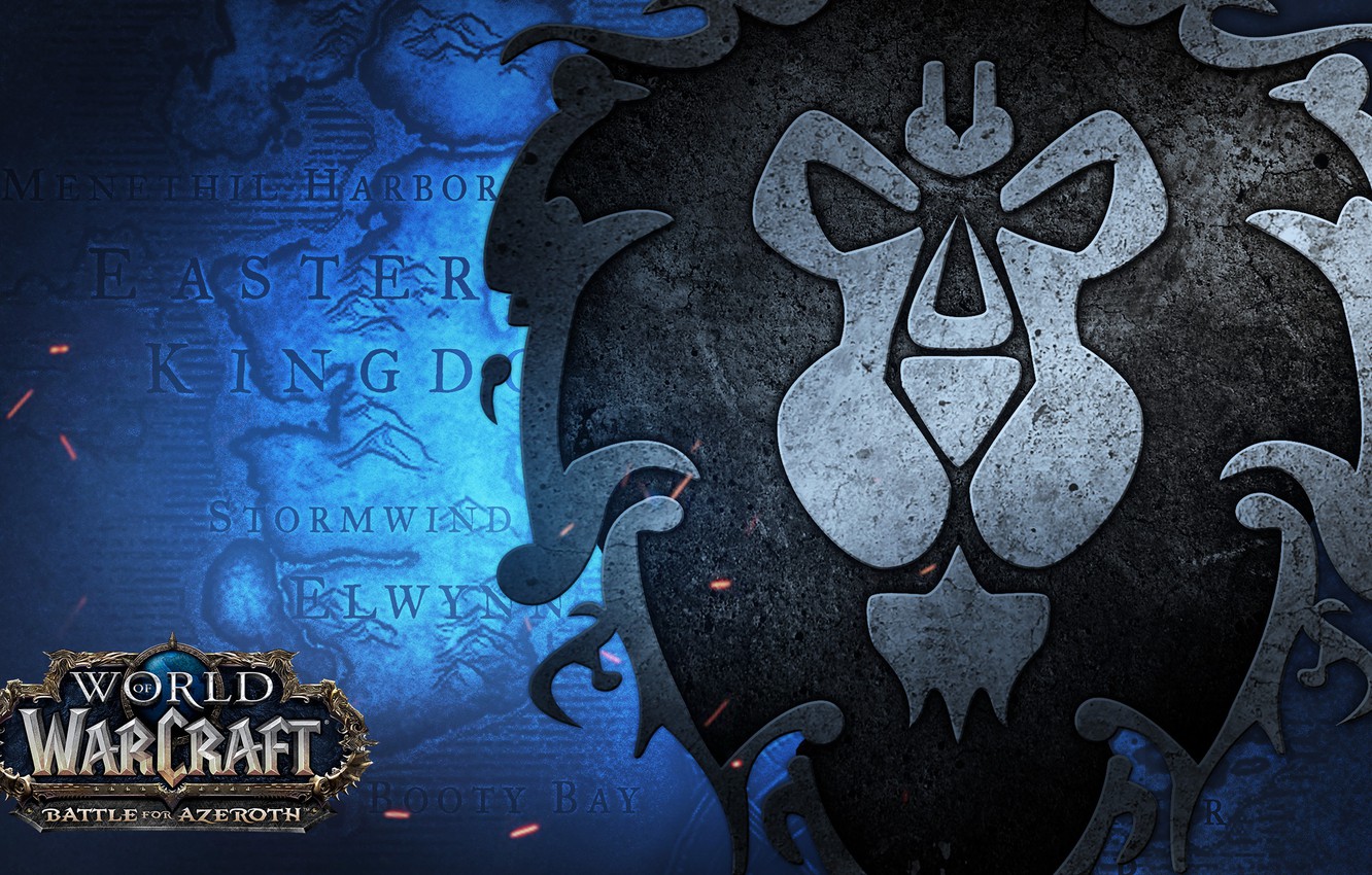 Wallpaper Blizzard World Of Warcraft Alliance Battle For