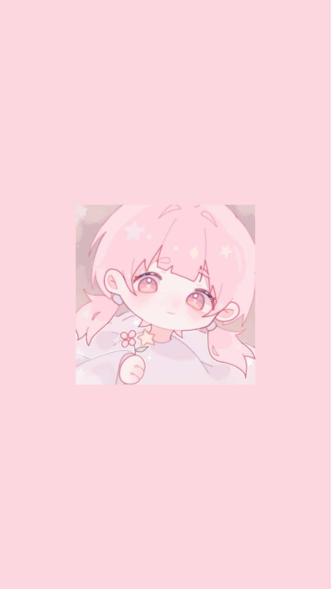 Download A Dreamy Pastel Pink Aesthetic Anime Wallpaper