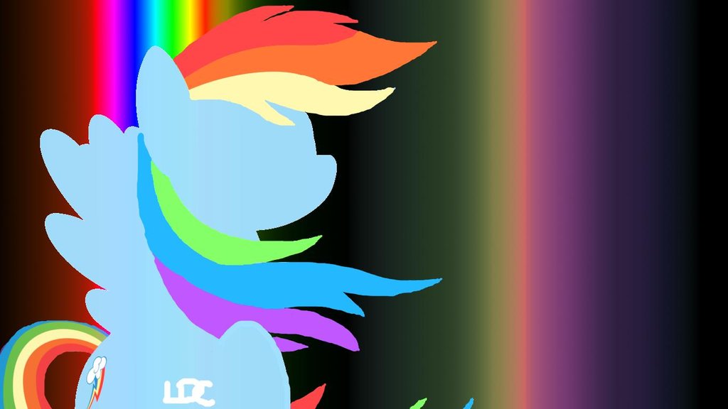 Rainbow Dash Cartoon Ldc Wallpaper By Littledreamycat