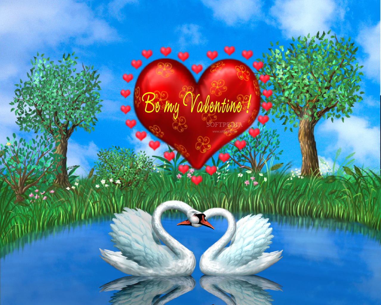 Beautiful Love Animated Screensaver This Is The Image Displayed By
