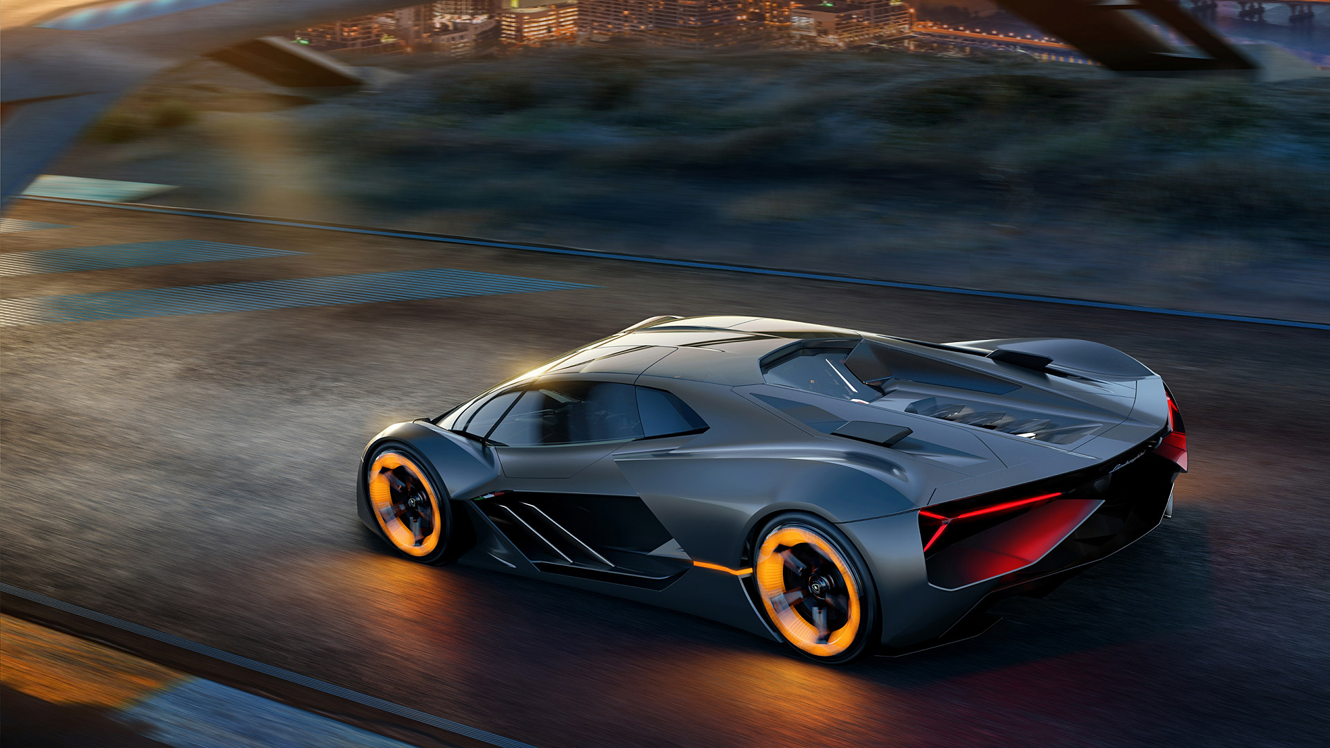 Lamborghini Terzo Millennio Concept Wallpaper HD Image