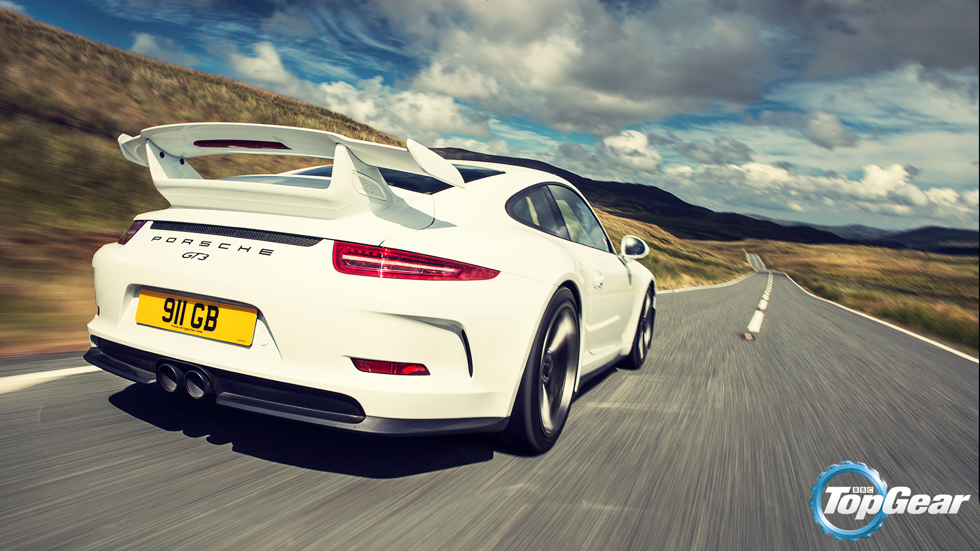 Wallpaper Porsche Gt3 Bbc Top Gear
