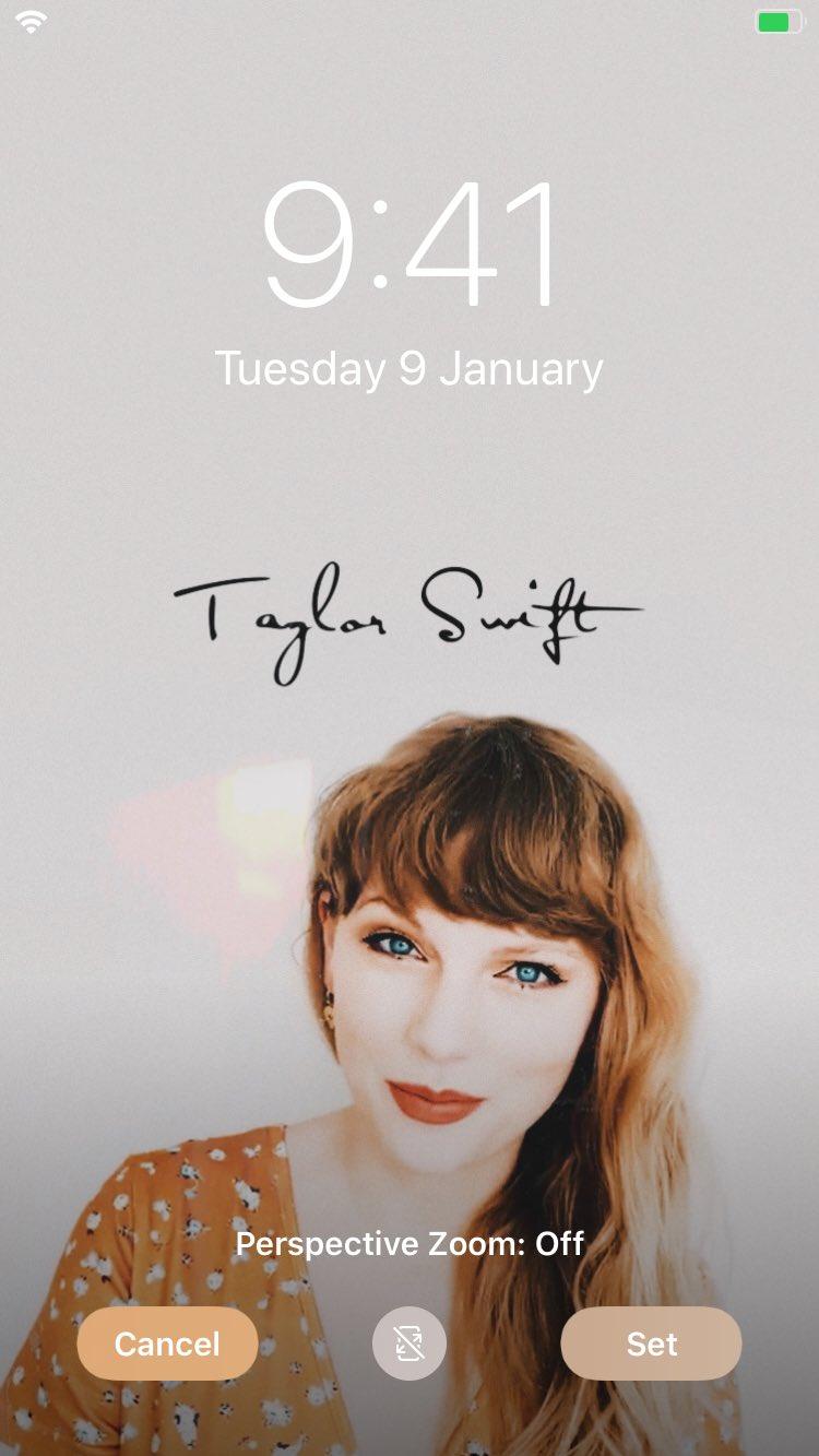 Ts Locks Read Pinned On Taylor Swift Gma Lockscreen