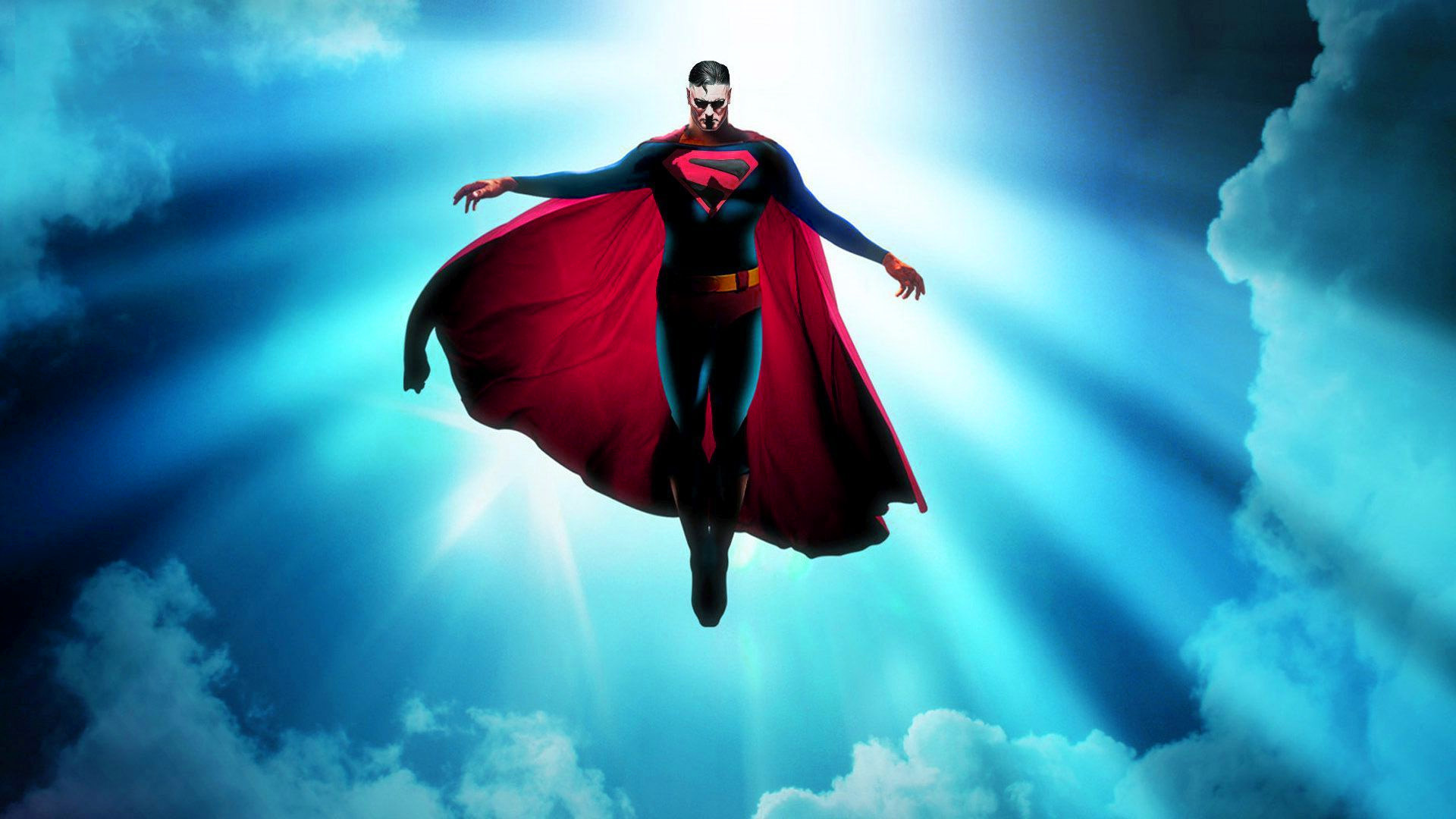 Flying Superman Choice Wallpaper
