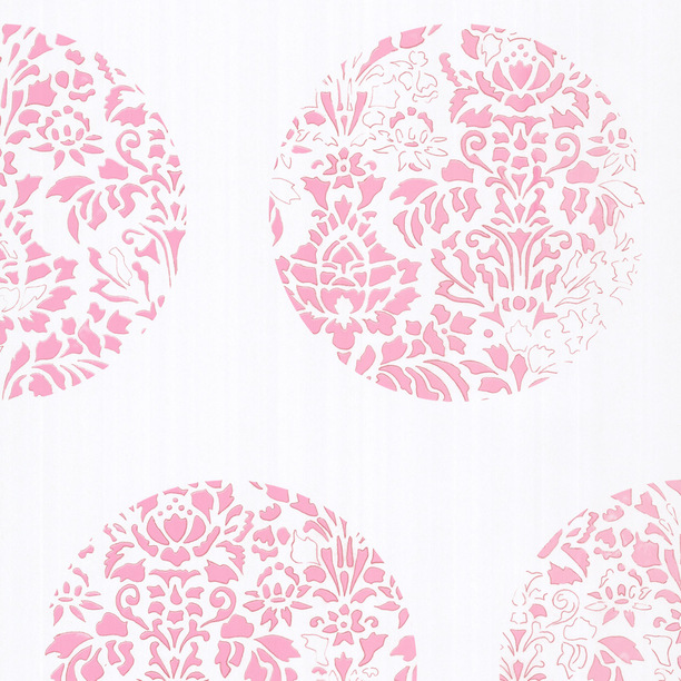 Source Url Fab Inspiration Cercle Wallpaper Roll Pink