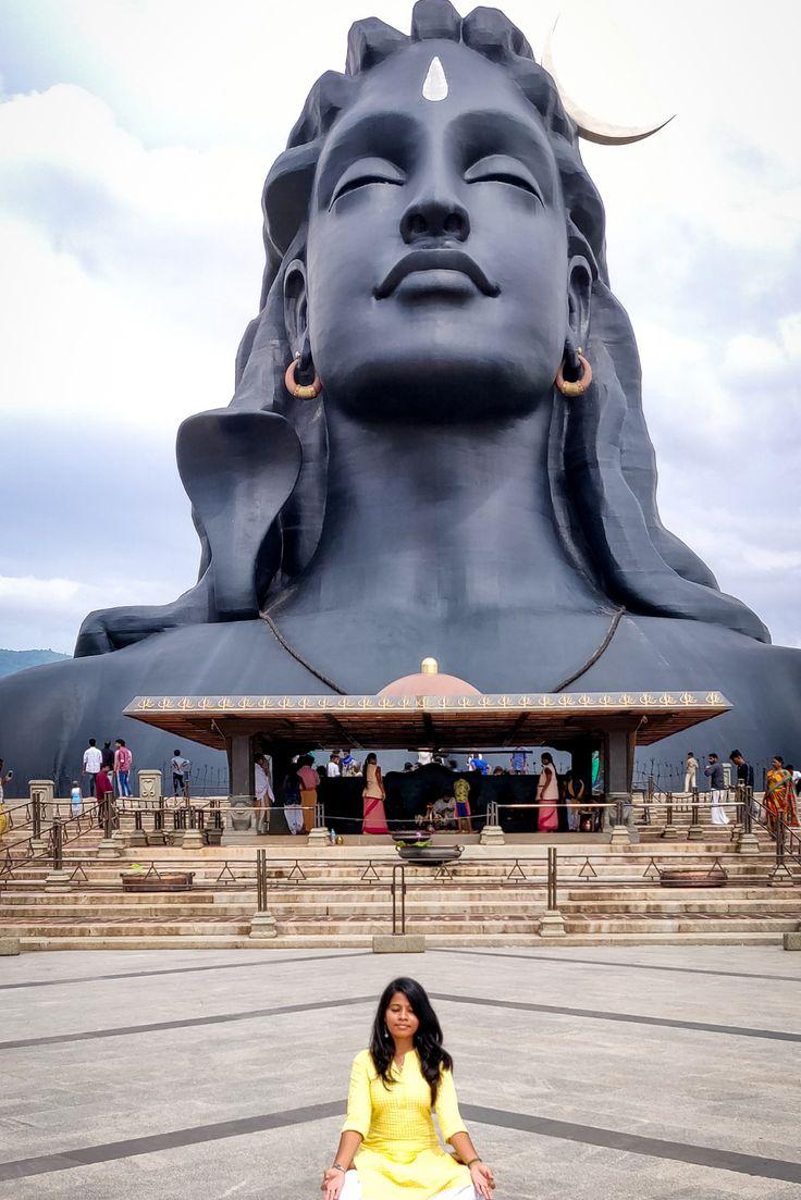 Adiyogi Shiva Statue Coimbatore India Twinsontoes Isha Yoga