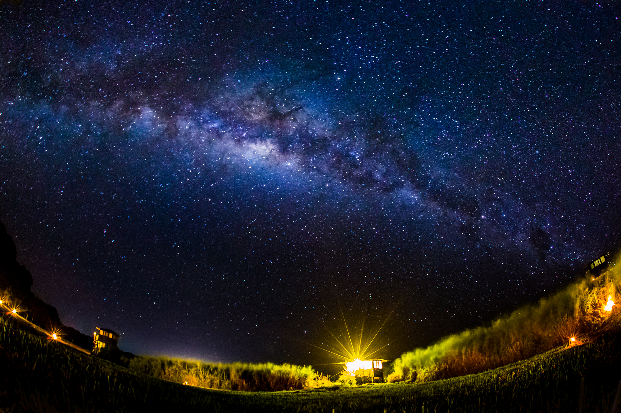 HD Starry Night Wallpaper