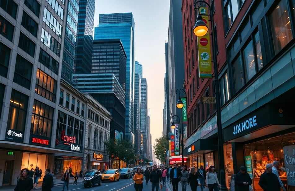 City Street Background