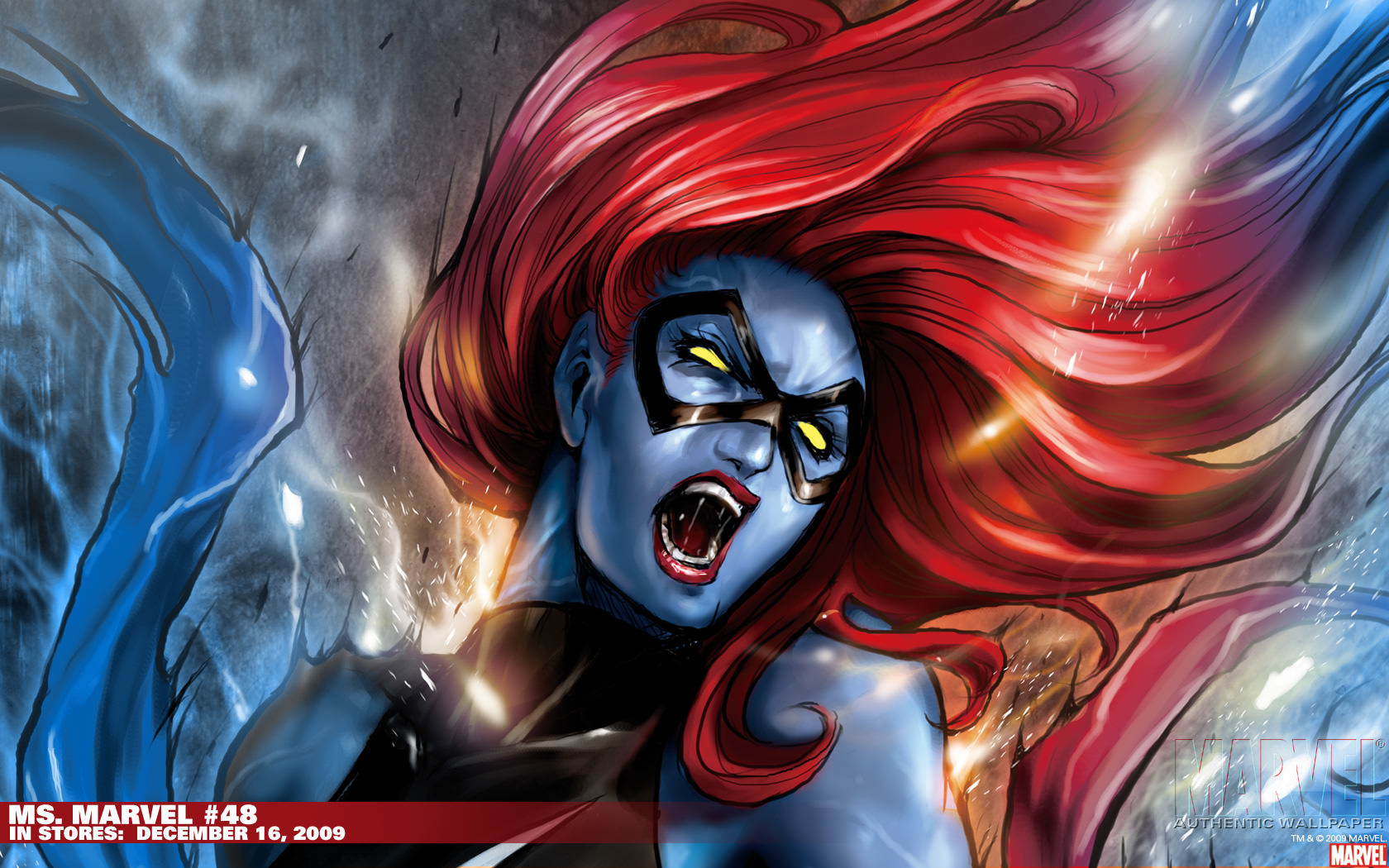 Ms Marvel Desktop Background