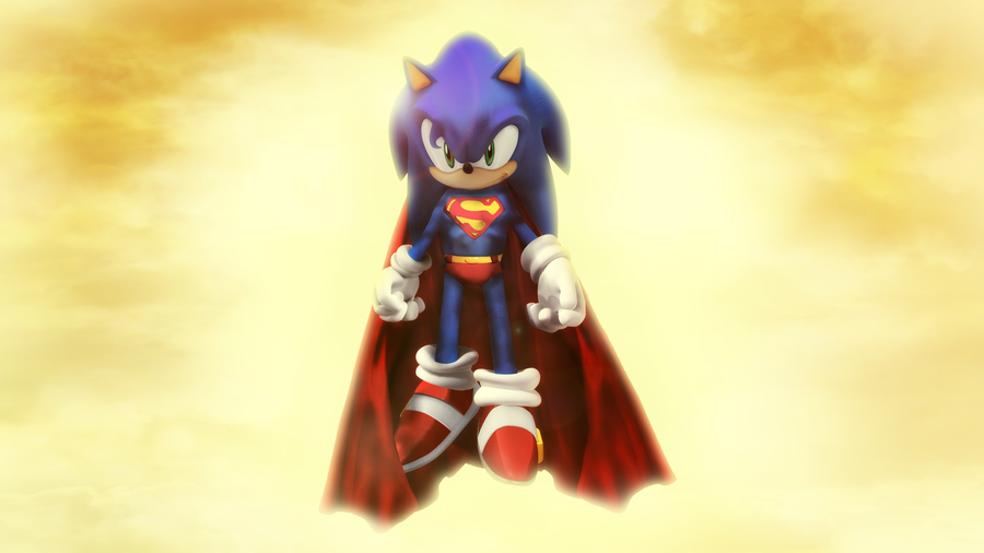 Super Sonic Wallpaper by darkfailure on