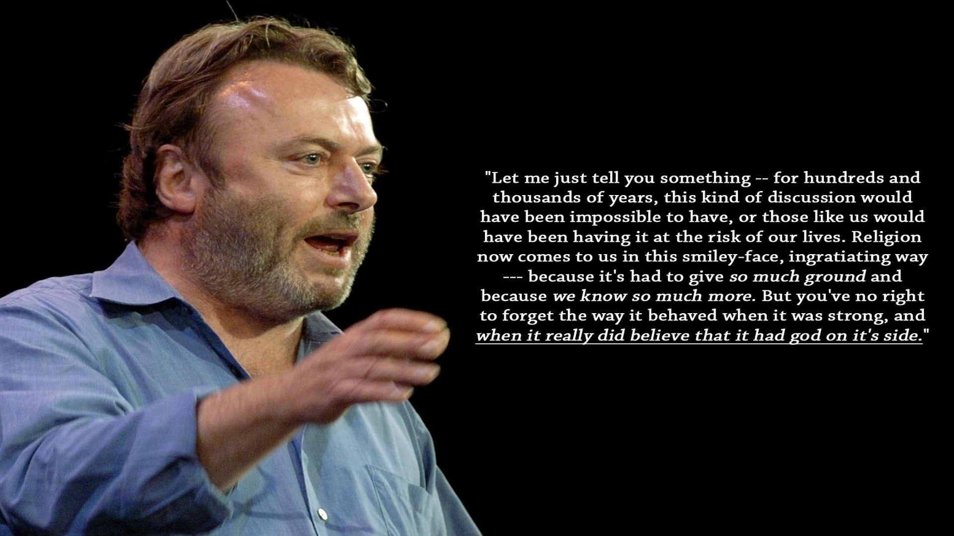 Group Of Atheism Christopher Hitchens Wallpaper