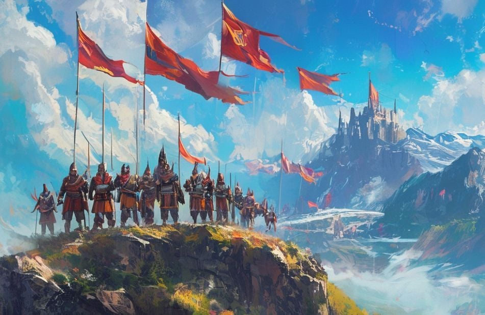 Medieval Knights Wallpaper