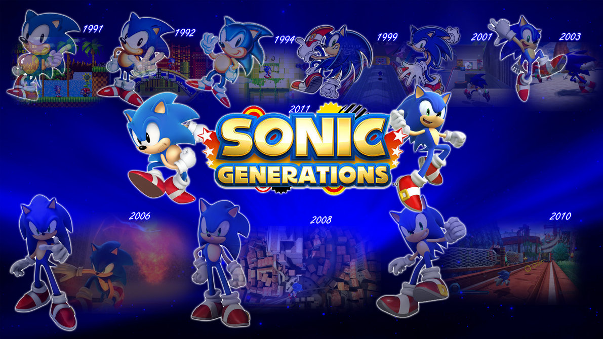 Sonic Generations Wallpaper By Wolfiedrake
