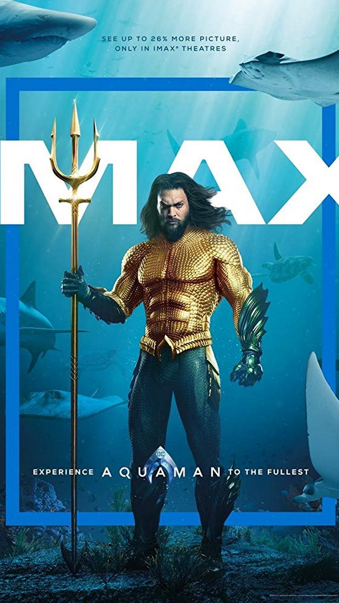 Aquaman iPhone Wallpaper Movie Poster HD
