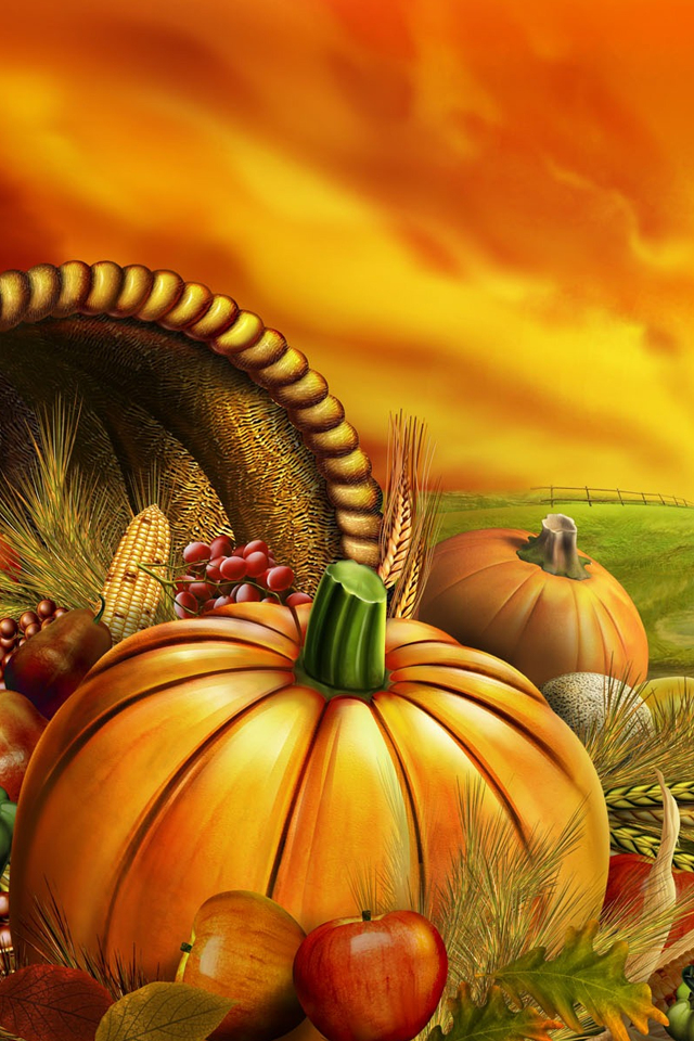 Thanksgiving Themed Desktop Wallpaper On