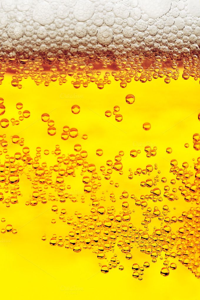 Beer Bubbles Background Bebendo Cerveja Papel De Parede