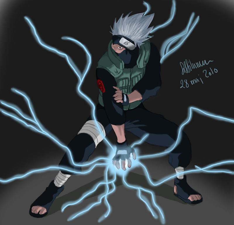 NARUTO Hatake Kakashi Chidori raikiri wallpaper, 1600x1200, 157024