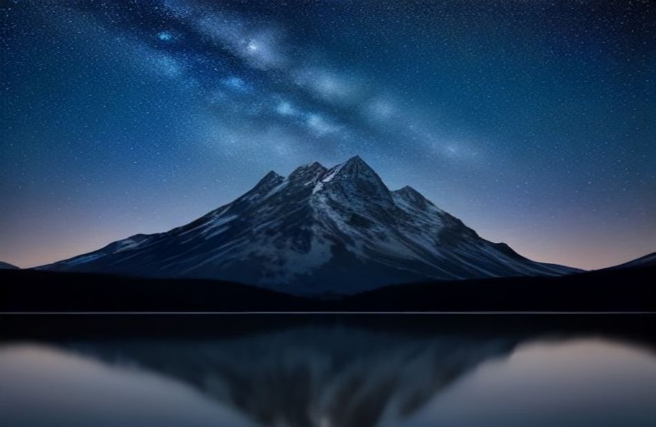 Mountain Night Wallpaper