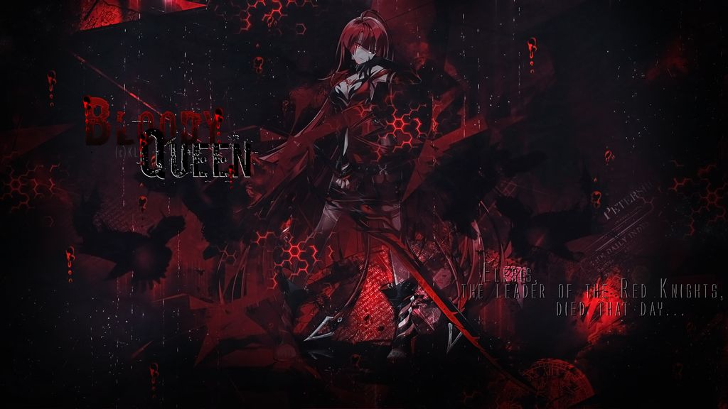 Elsword Wallpaper Elesis Bloody Queen By Kiiaralouto