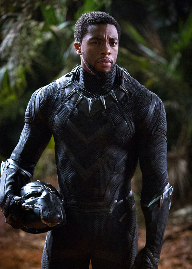 Black Panther New Photos Of Chadwick Boseman Michael B