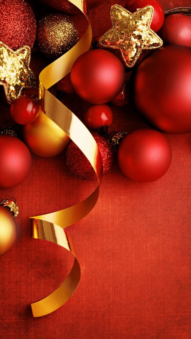 Xmas decor   mobile9 Gold christmas decorations Christmas