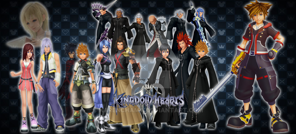 Kingdom Hearts Wallpaper By Karenchama