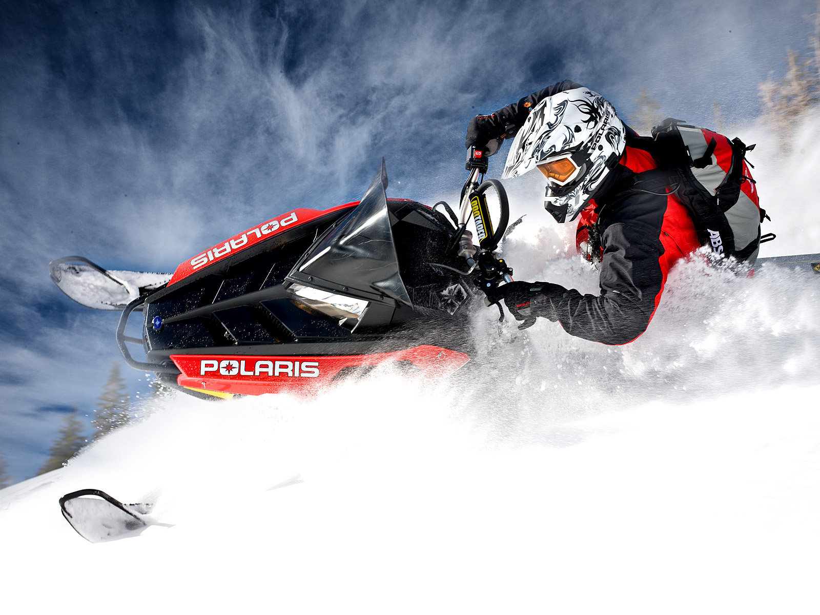 Polaris Pro Rmk Snowmobile Winter Sled Snow T Wallpaper