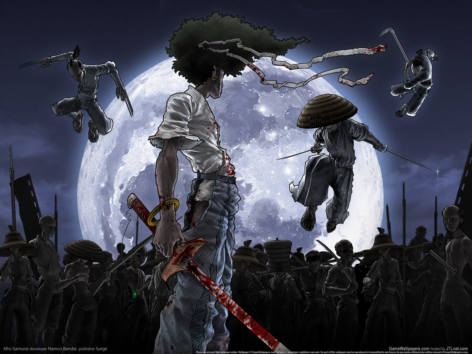 Wallpaper Anime Afro Samurai