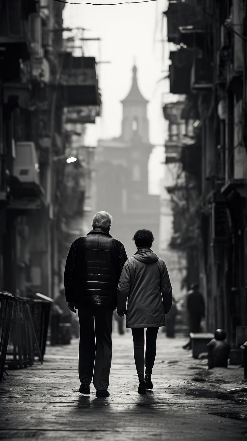 Couple Aesthetic Background Image Wallpaper