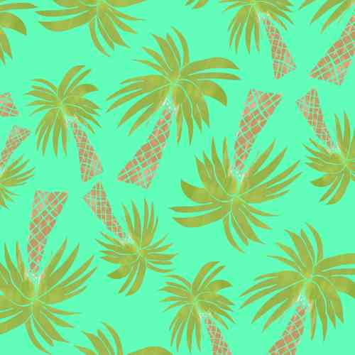 backgrounds green palm trees pattern print wallpapers