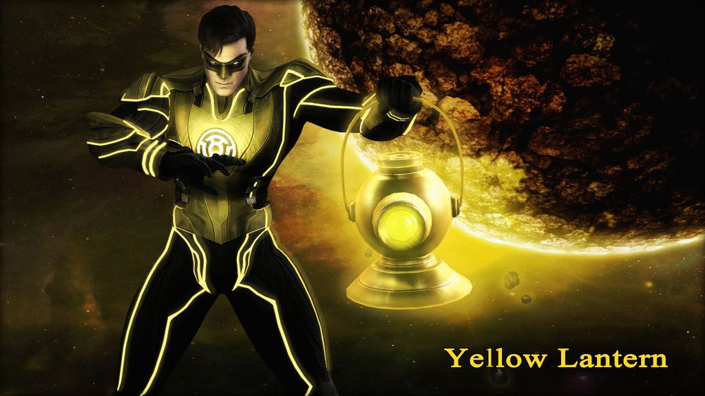 Yellow Lantern Wallpaper By Batmaninc Deviantart On