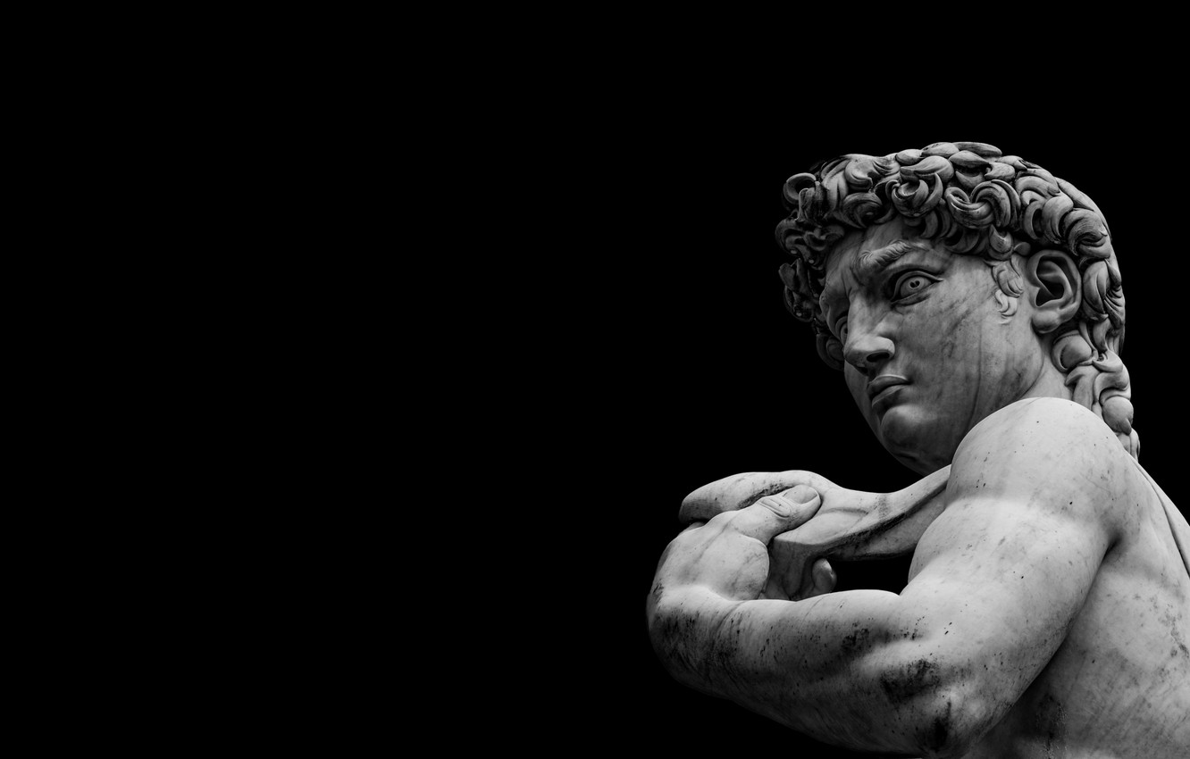 Wallpaper Statue Marble Florence Michelangelo David Image For