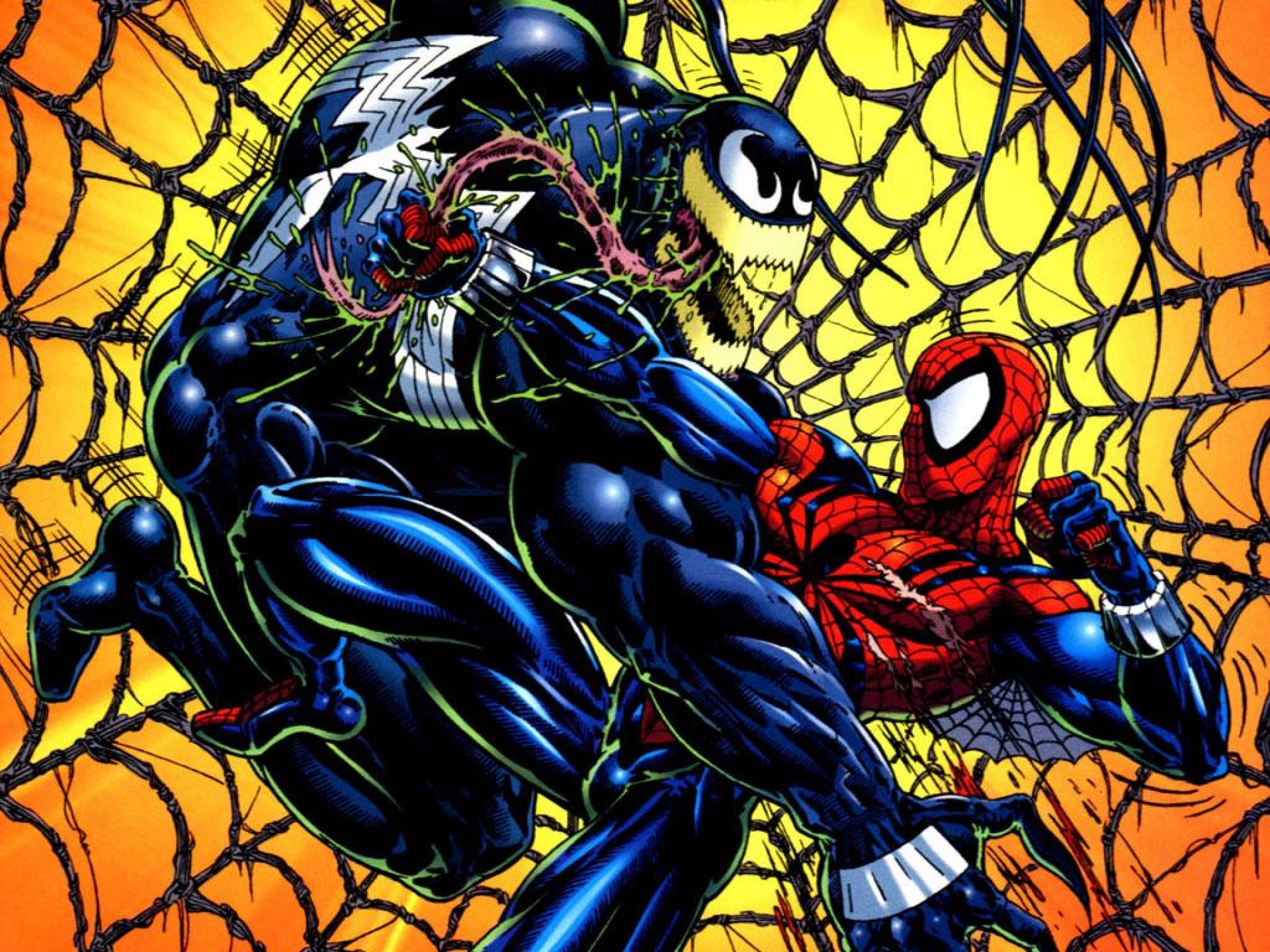 Spiderman Vs Venom Wallpaper And Image Pictures