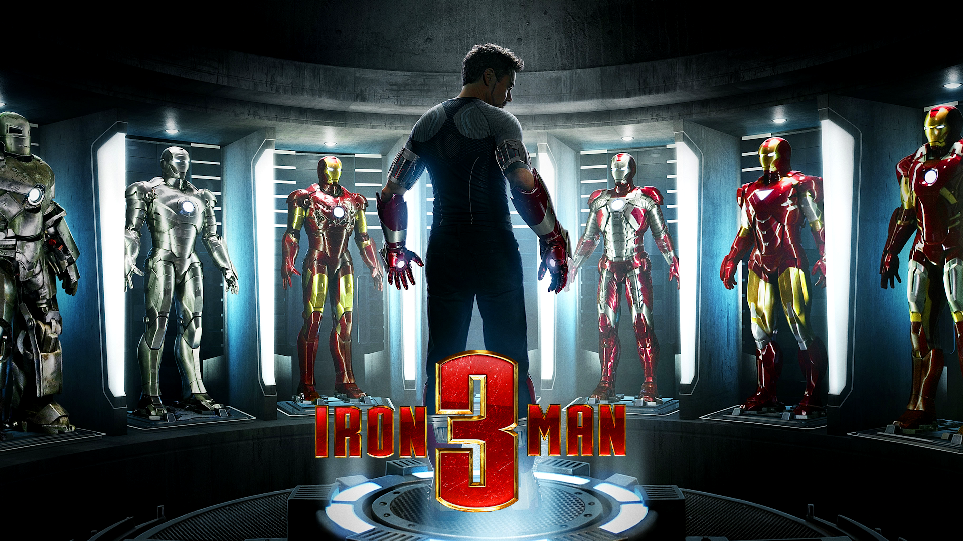 Iron Man Suits Of Armor Exclusive HD Wallpaper