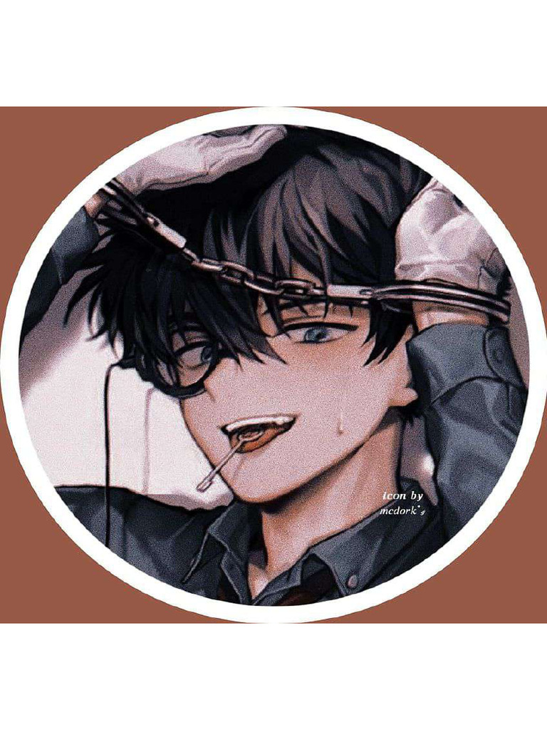 Aesthetic Anime Boy Icon Wallpaper