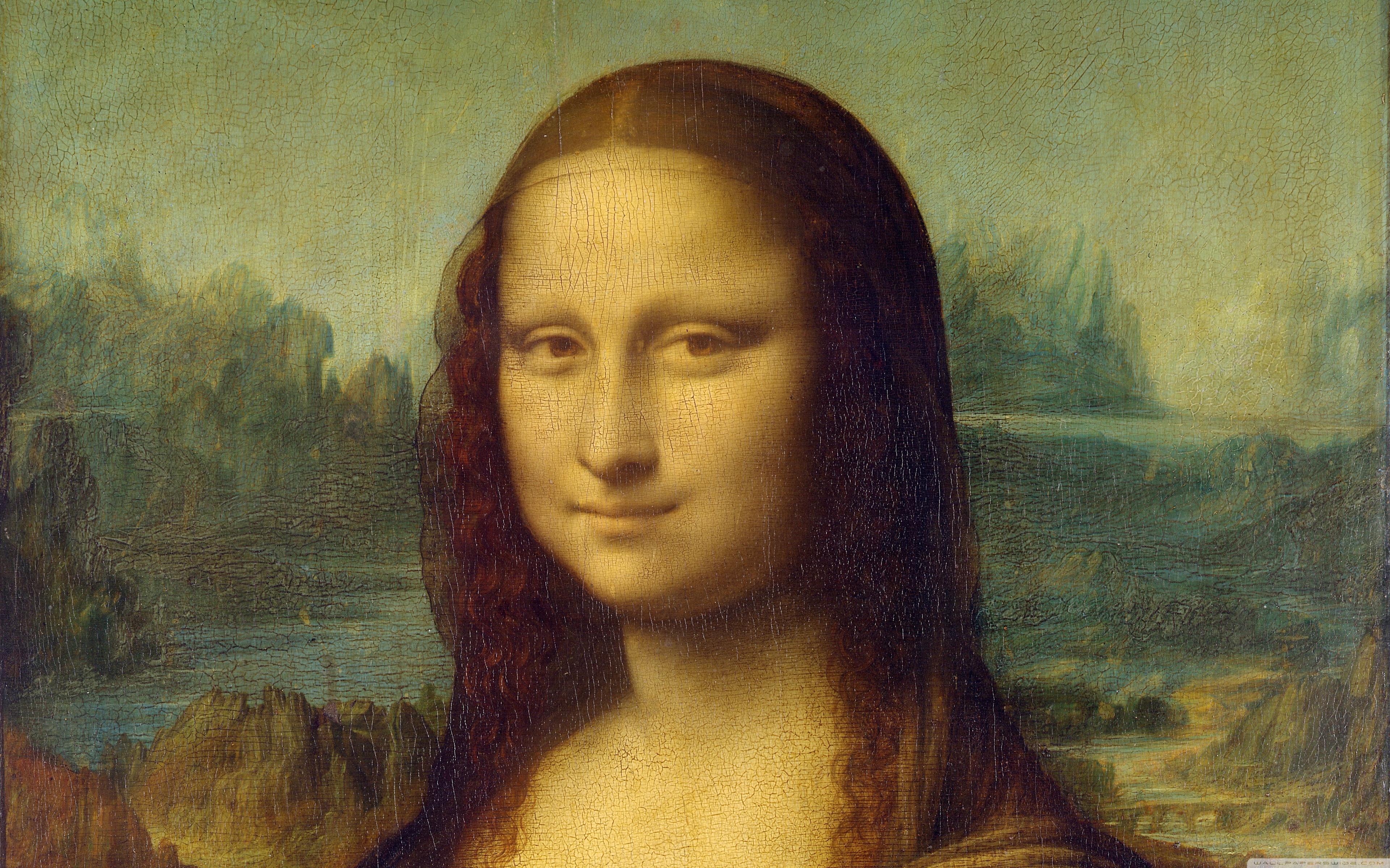 Mona Lisa By Leonardo Da Vinci 4k HD Desktop Wallpaper For
