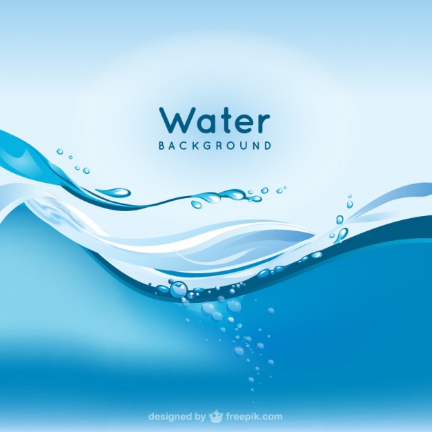 Water Background Vector