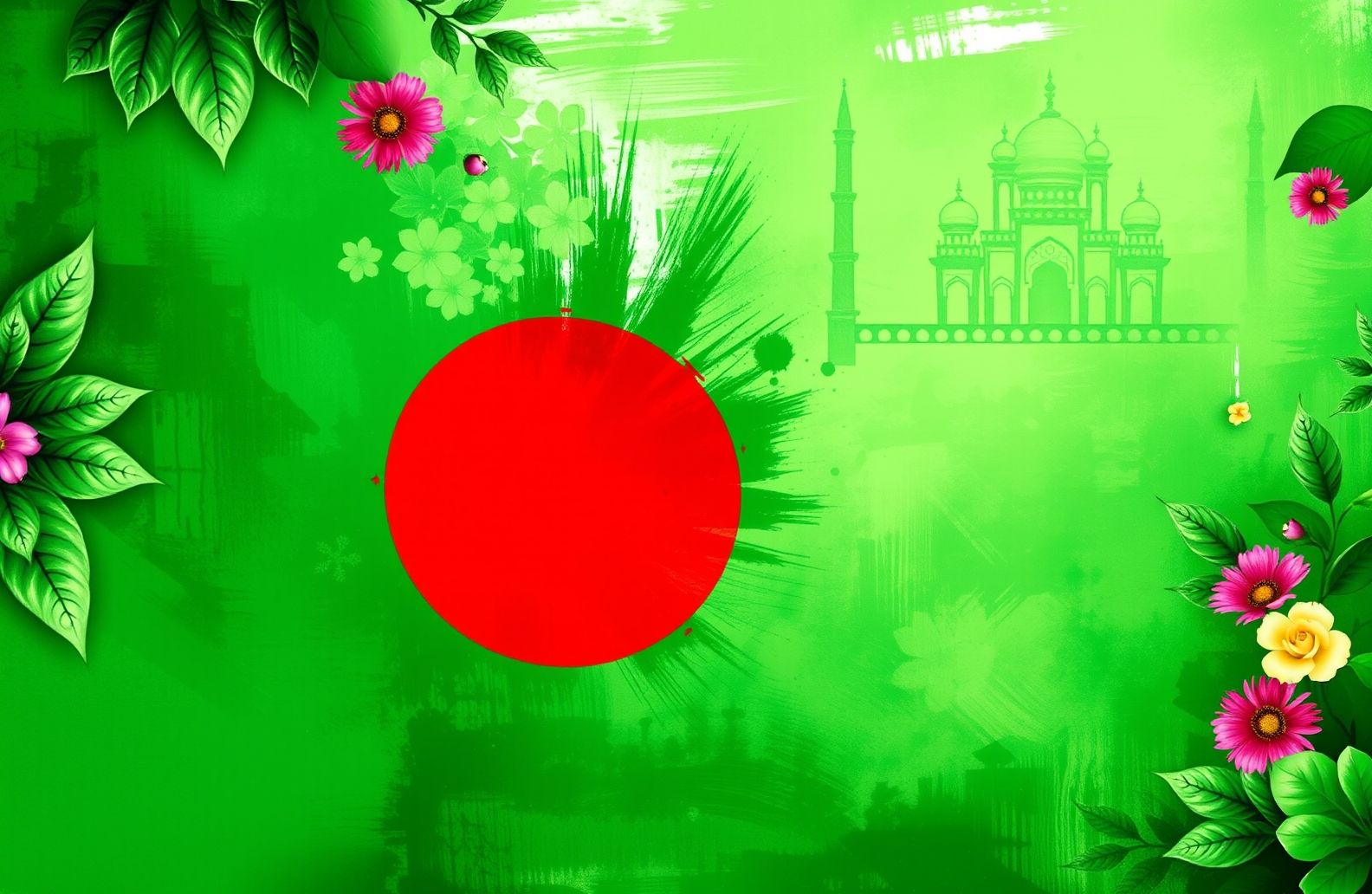 Bangladesh Flag Wallpaper
