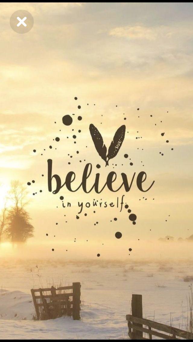BELIEVE Inspirational quotes about success Wallpaper iphone
