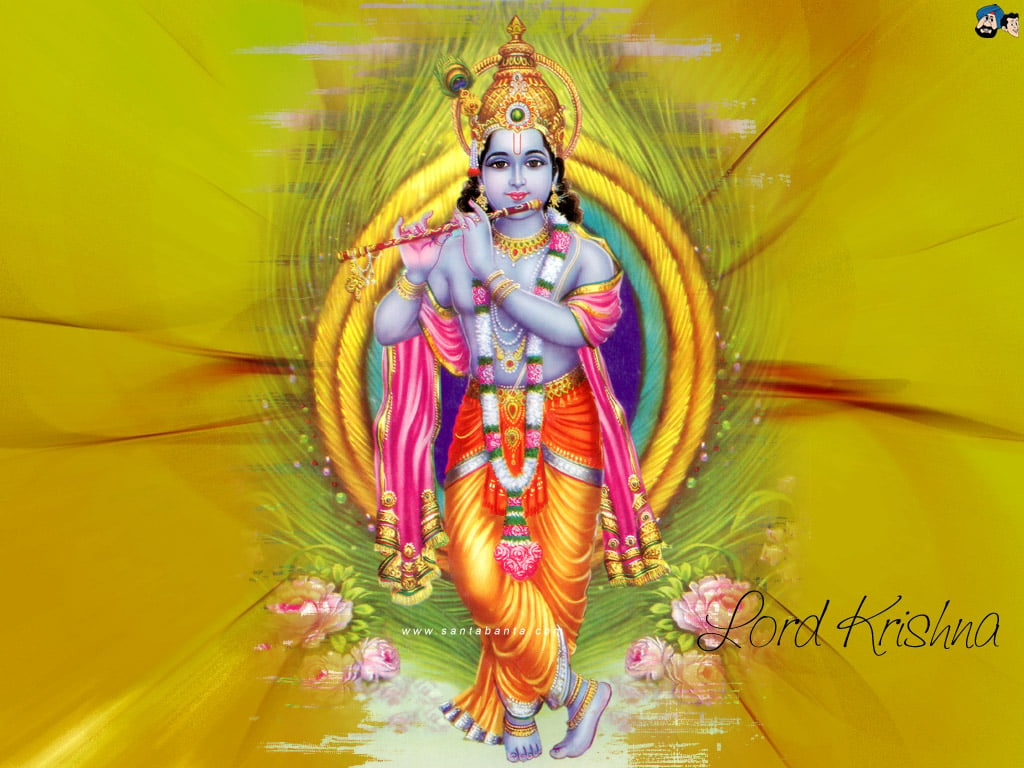Lord Krishna 1024x768