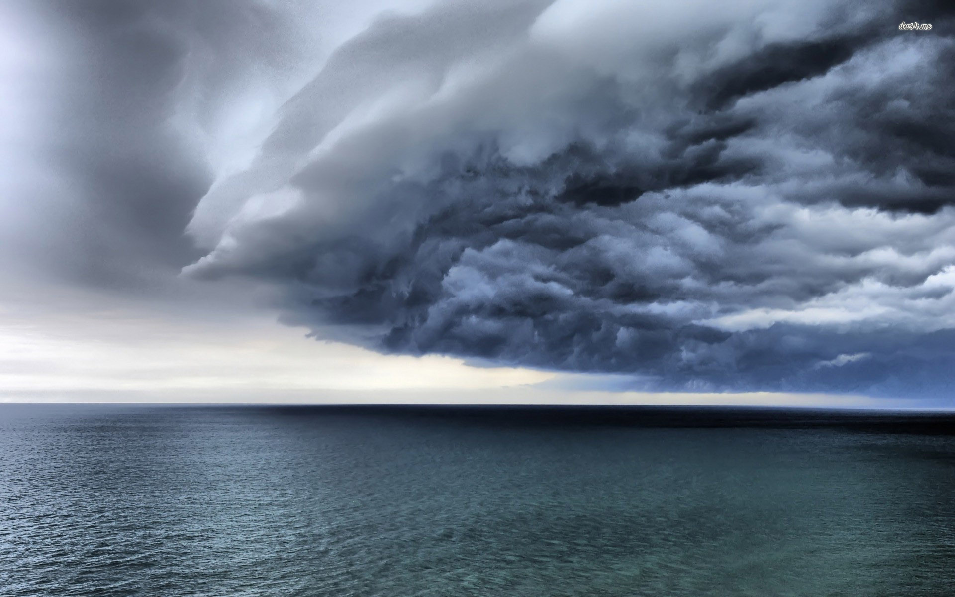 Pics Photos Ocean Storm Clouds Wallpaper