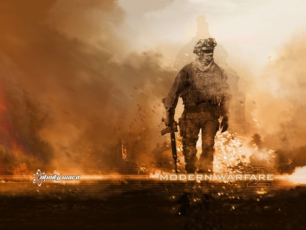Call Of Duty Modern Warfare 2 Wallpaper Ghost 4731 Hd Wallpapers in 1024x768