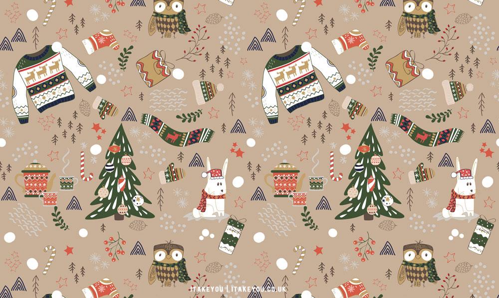 20 Christmas Wallpaper Ideas  Neutral Christmas Background I Take You   Wedding Readings  Wedding Ideas  Wedding Dresses  Wedding Theme