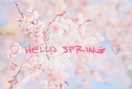 welcome spring tumblr